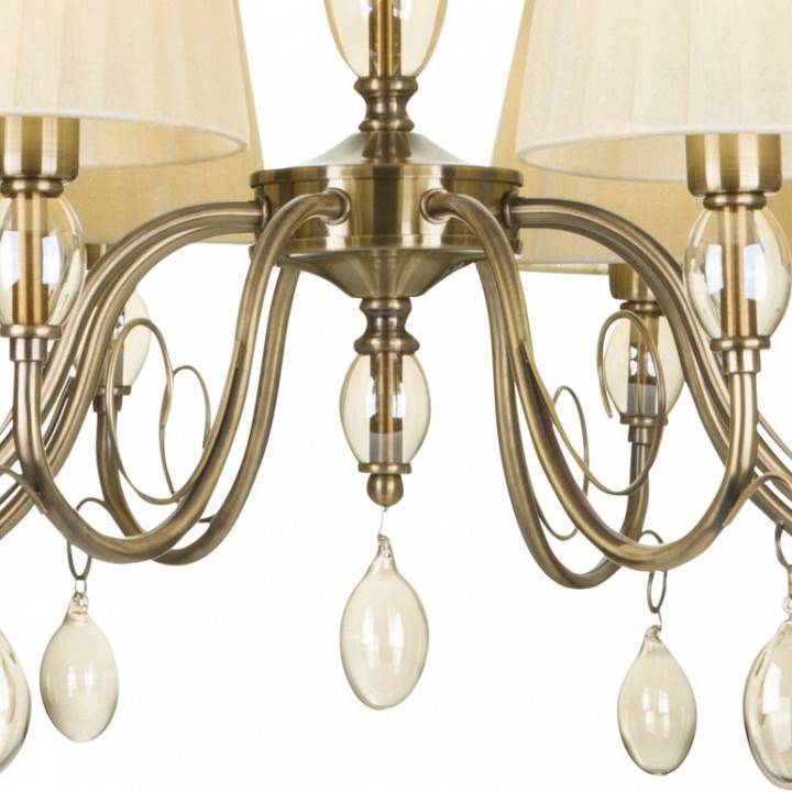 Подвесная люстра Freya Peta 8 ламп FR2004PL-08BZ