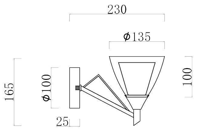 Бра Freya Flavia FR2026WL-01N