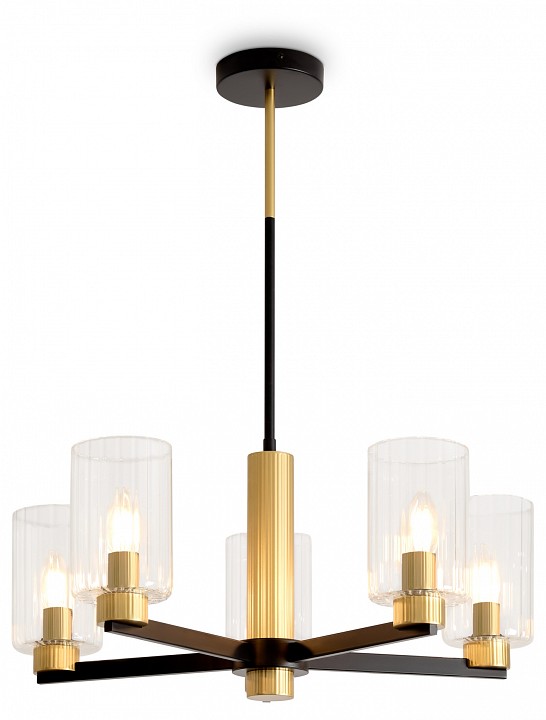 Люстра на штанге Freya Ombre FR2051CL-05BBS