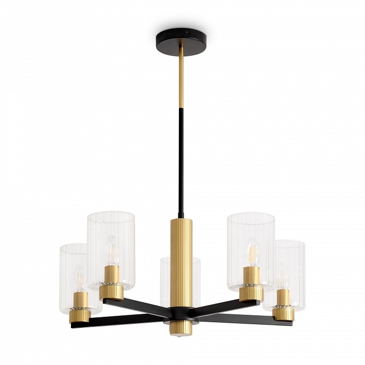 Люстра на штанге Freya Ombre FR2051CL-05BBS