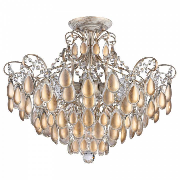 Люстра на штанге Freya Chabrol 6 ламп FR2302-CL-06-WG