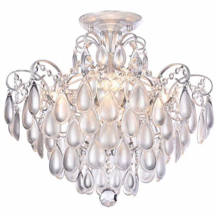 Люстра на штанге Freya Chabrol 4 лампы FR2302CL-04S