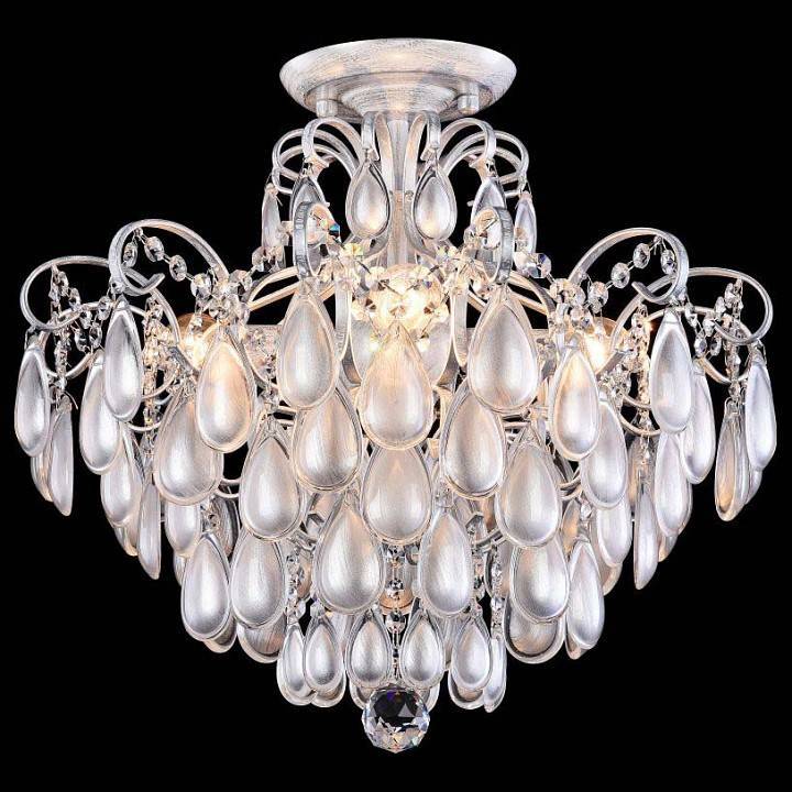 Люстра на штанге Freya Chabrol 4 лампы FR2302CL-04S