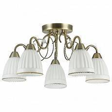 Потолочная люстра Freya Letizia 5 ламп FR2757-PL-05-BZ