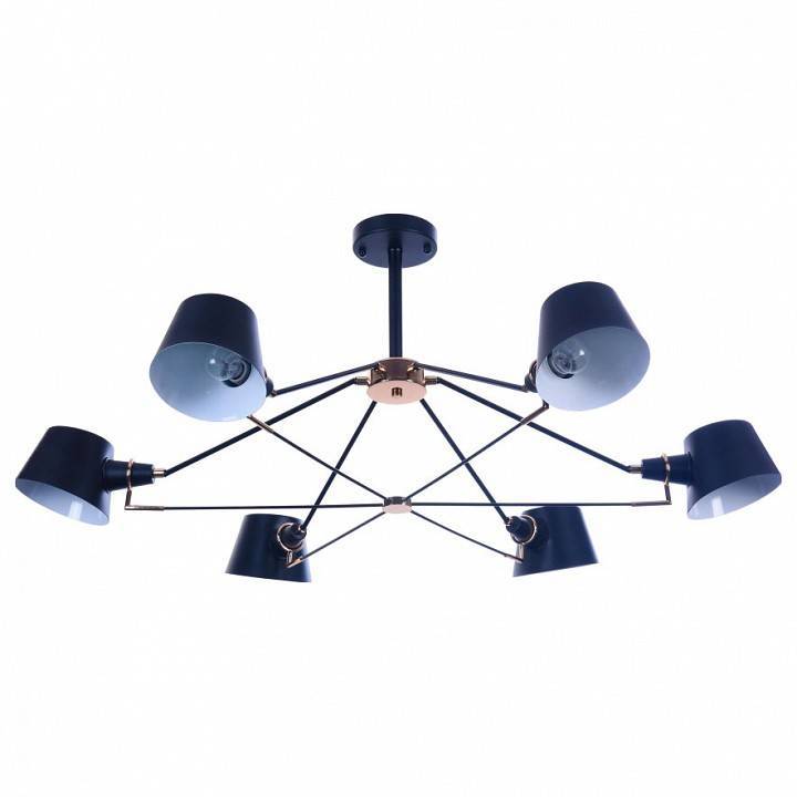 Люстра на штанге Freya Abigail 6 ламп FR5038-CL-06-B