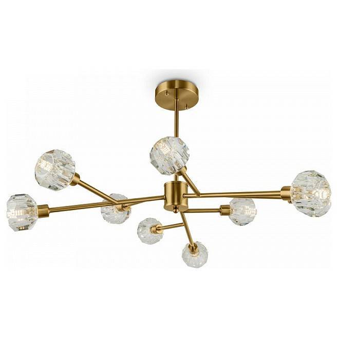 Люстра на штанге Freya Grace 9 ламп FR5114PL-09BZ