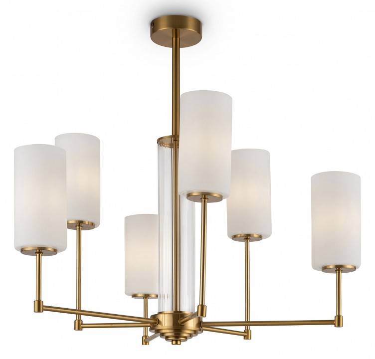 Люстра на штанге Freya Agnes 6 ламп FR5184PL-06BS