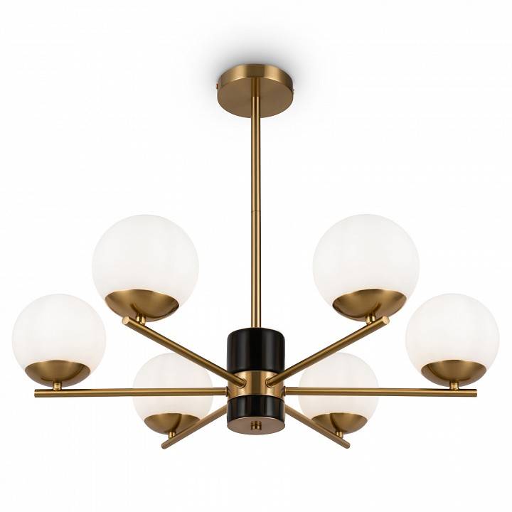 Люстра на штанге Freya Marble FR5230PL-06BS