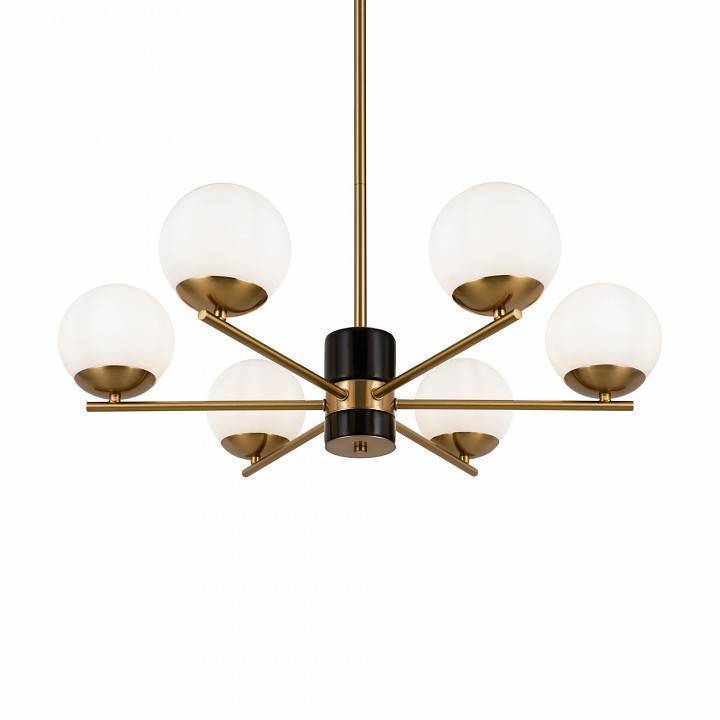 Люстра на штанге Freya Marble FR5230PL-06BS