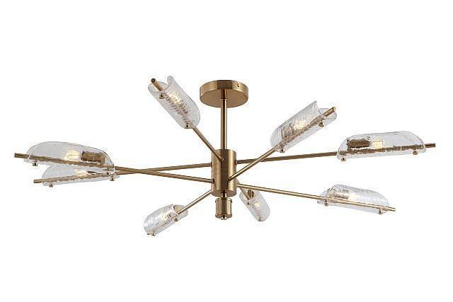 Люстра на штанге Freya Baret FR5420CL-08BS