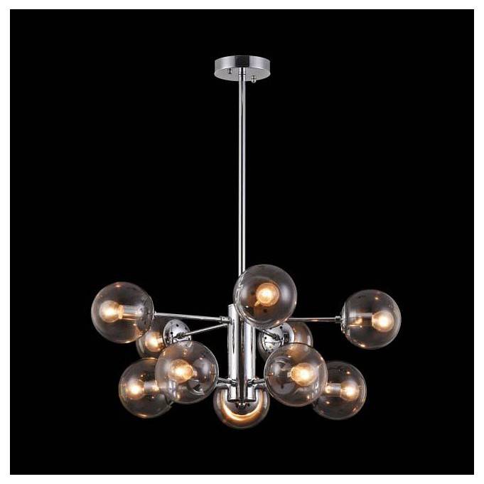 Люстра на штанге Freya Richard 10 ламп FR5596PL-10CH