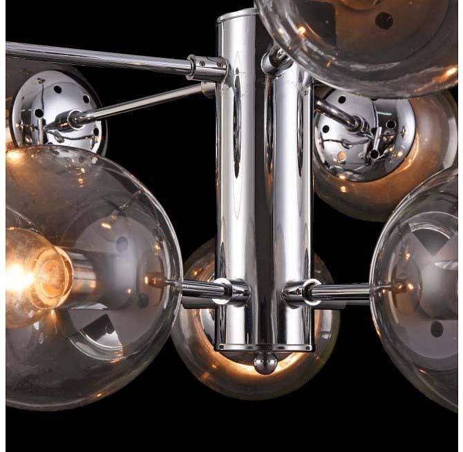 Люстра на штанге Freya Richard 10 ламп FR5596PL-10CH