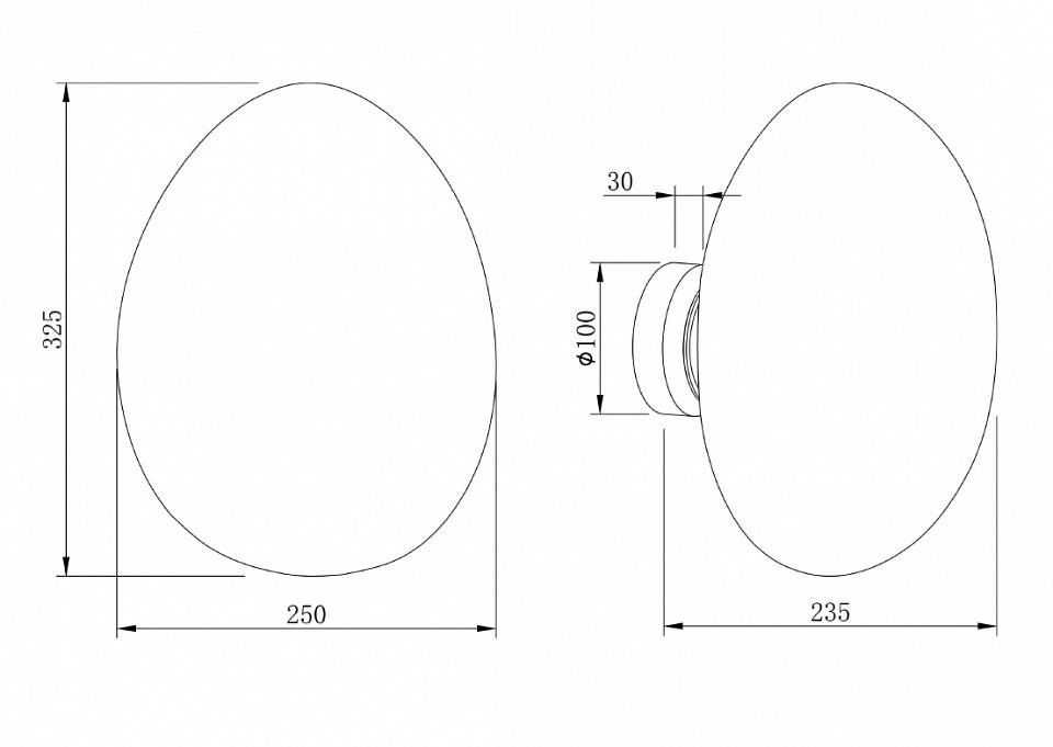Настенный светильник Maytoni Roca 5 Вт 3000K хром MOD004WL-L5CE3K