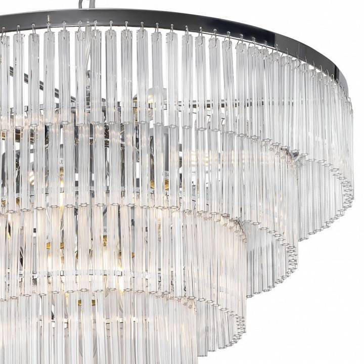 Подвесная люстра Maytoni Colonne 13 ламп Хром MOD093PL-13CH