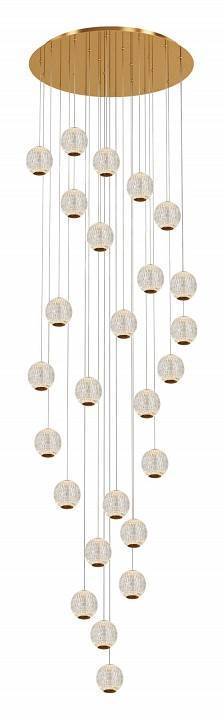 Подвесная светодиодная люстра Maytoni Sapphire 140 Вт MOD293PL-L140BS3K