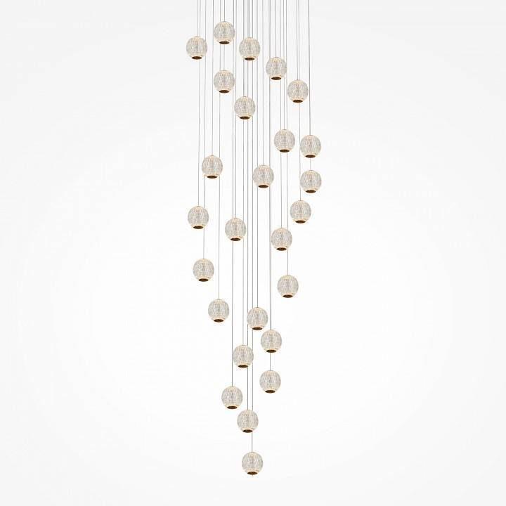 Подвесная светодиодная люстра Maytoni Sapphire 140 Вт MOD293PL-L140BS3K