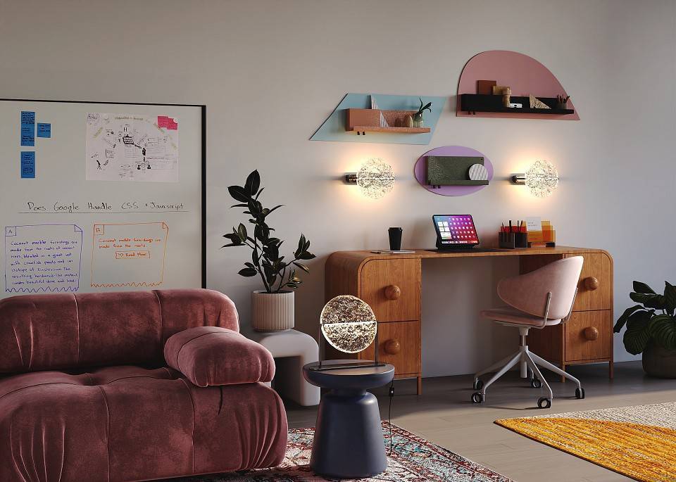 Настольная лампа декоративная Maytoni Mangata MOD387TL-L8CH3K