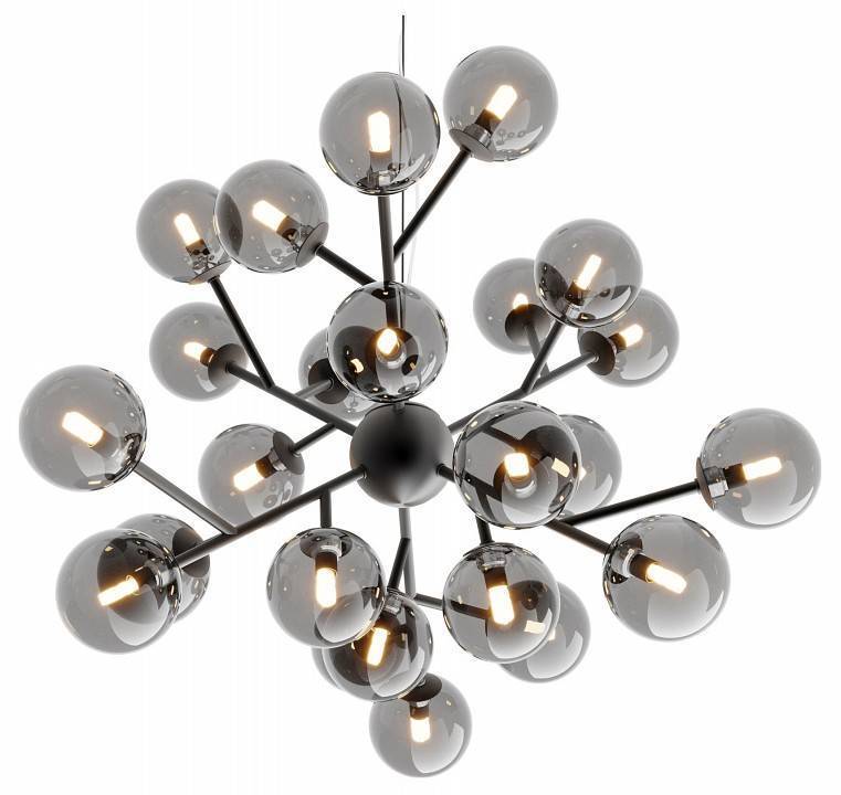 Подвесная люстра Maytoni Dallas 24 лампы Черный MOD545PL-24B