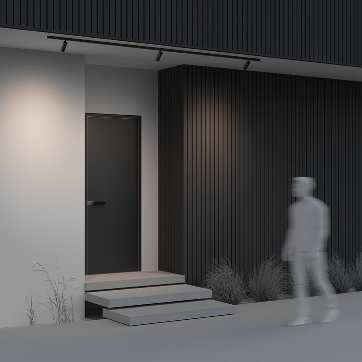 Трековый светодиодный светильник Maytoni Focus Led O-TR02-1-S-15WB3K