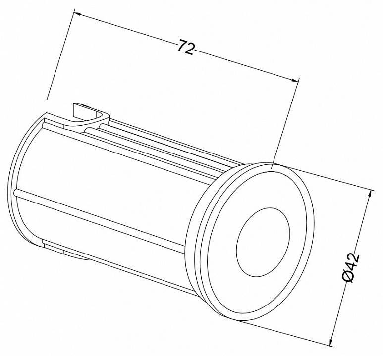 Светильник встраиваемый в грунт Maytoni Flash O044DL-L1S3K2