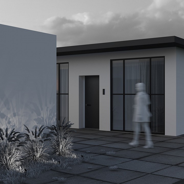 Уличный наземный светильник Maytoni Clyde O493FL-L3GF3K