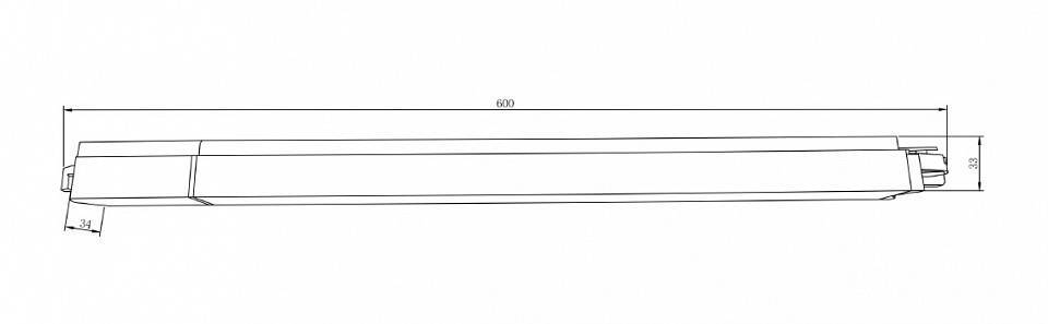 Накладной светильник Maytoni Basis 24 Вт TR000-1-24W4K-W