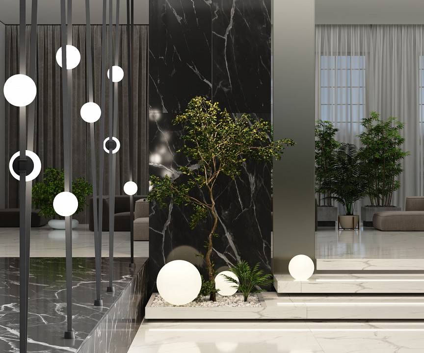 Накладной светильник Maytoni Luna TR125B-10W4K-B