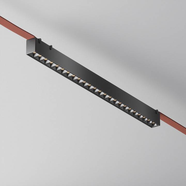 Накладной светильник Maytoni Points 24 Вт 3000 К черный TR128B-24W3K-M-B