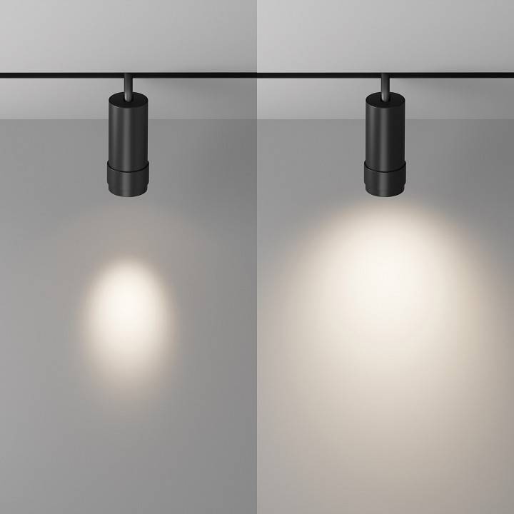 Трековый светильник Maytoni Focus Zoom 12 Вт Tunable White TR212-1-12WTW-DD-Z-B