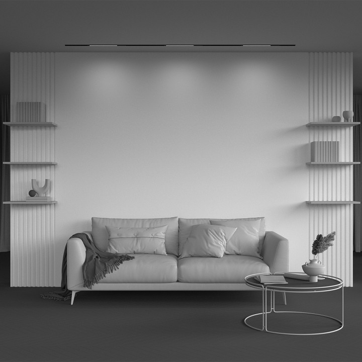 Накладной светильник Maytoni Technical Basis TR231-2-10W4K-B