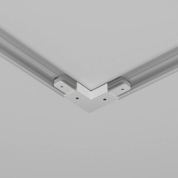 Соединитель угловой L-образный для треков Maytoni Accessories for tracks Unity TRA001CLB-11W