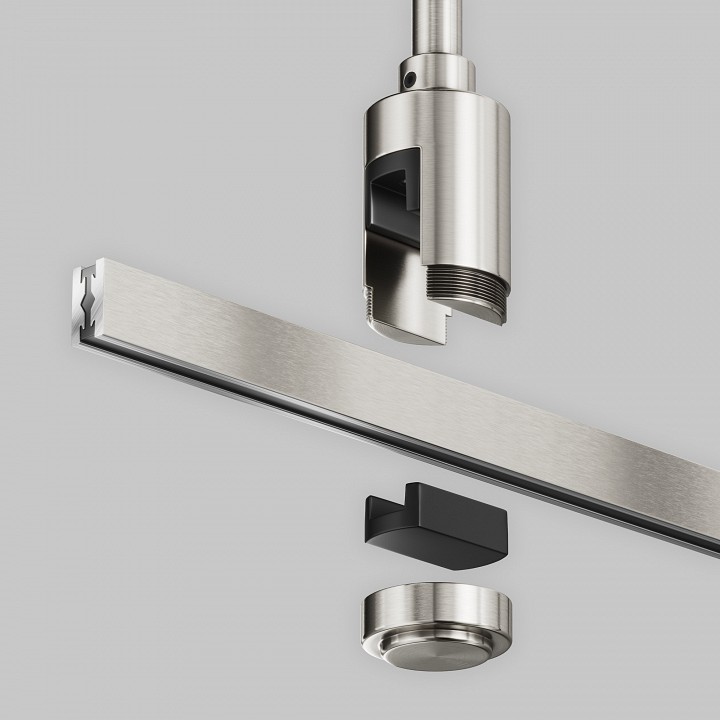 Основание на штанге Maytoni Accessories for tracks Flarity TRA156C-B1-PT