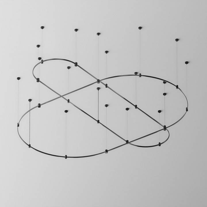 Трек накладной Maytoni Busbar trunkings Flarity TRX154-2SR-D1500-B