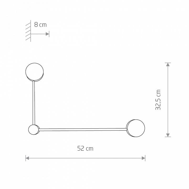 Накладной светильник Nowodvorski Orbit 7801