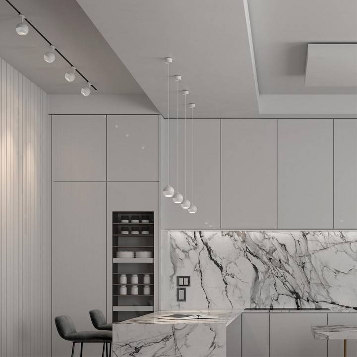 Подвесной светильник Novotech Garn 10 Вт черный/золото 370809