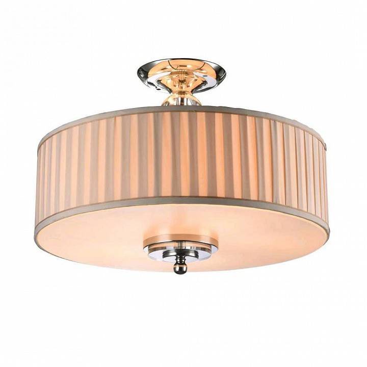 Светильник на штанге Newport 3100 3105/PL бежевый плиссированный