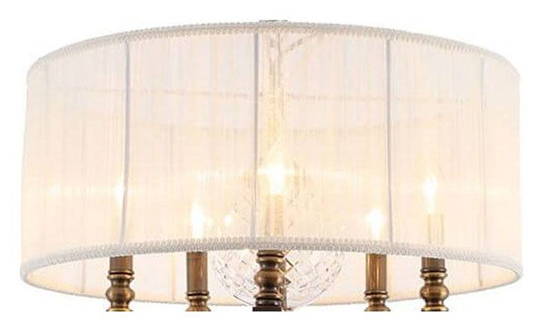 Абажур Newport 3120 текстильный белый Абажур к 3125/S белый