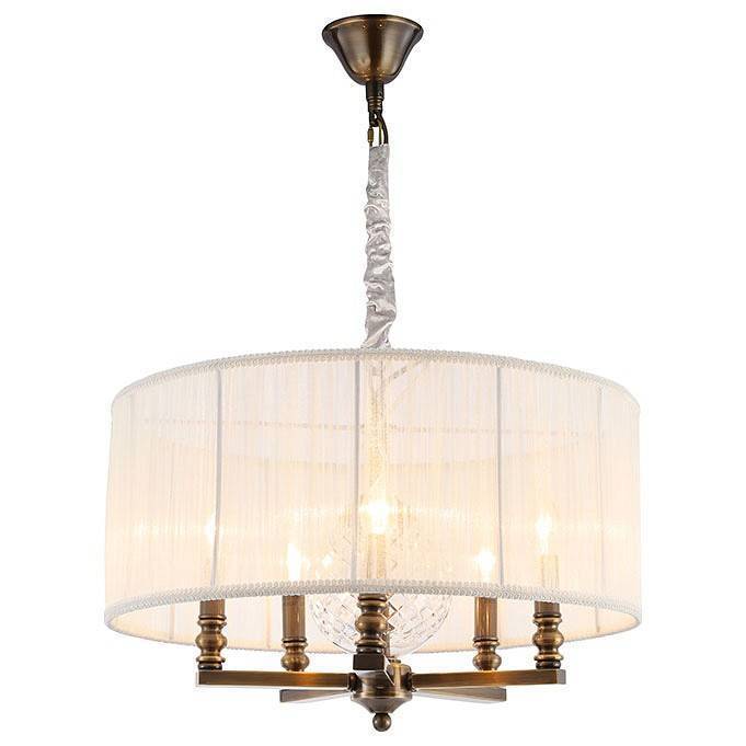 Абажур Newport 3120 текстильный белый Абажур к 3125/S белый