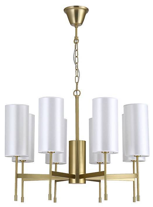 Подвесная люстра Newport 7320 7328/C brass без абажуров 7328/C