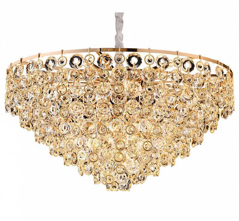 Подвесная люстра Newport 5260 5265+16/C gold 5265+16/C