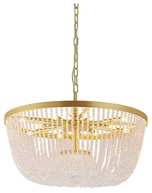Подвесная люстра Newport LUNA 8320/60 C mat.gold