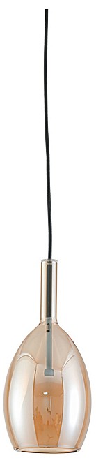 Подвесной светильник Newport NORA 7232/S mat.black amber