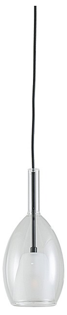 Подвесной светильник Newport NORA 7232/S mat.black clear