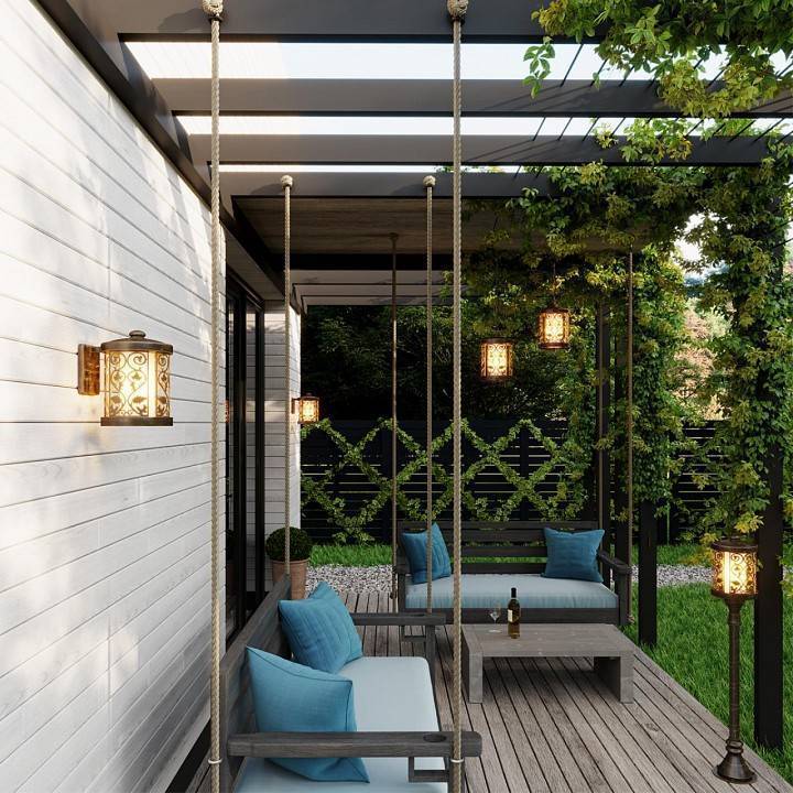 Уличный светильник Odeon Light Lagra 2286/1A