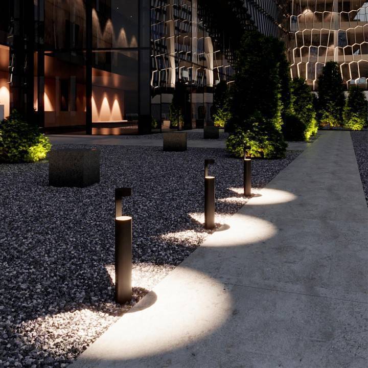 Светильник уличный наземный Odeon Light Tion 6657/10GL