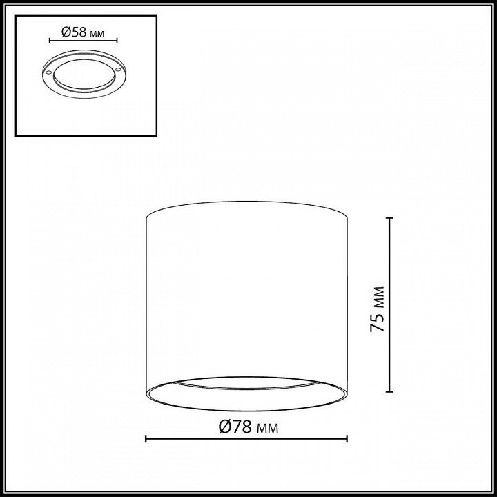 Накладной светильник Odeon Light HIGHTECH 7128/8CL