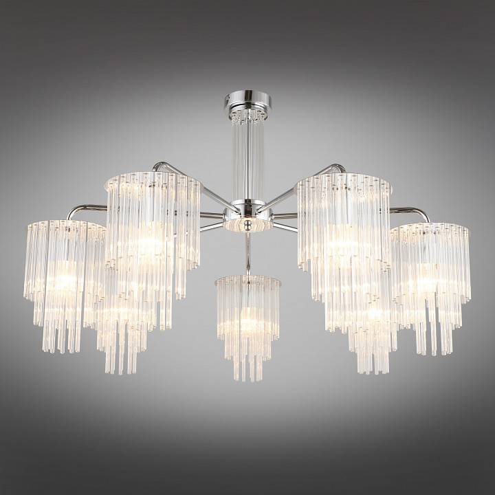 Люстра на штанге Omnilux Tuili 7 ламп OML-69307-07