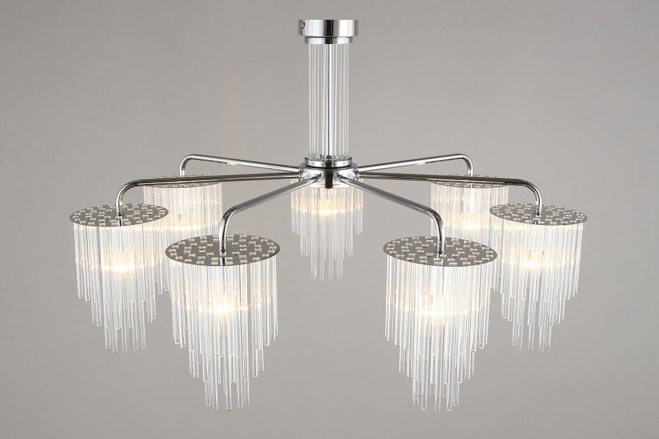 Люстра на штанге Omnilux Tuili 7 ламп OML-69307-07