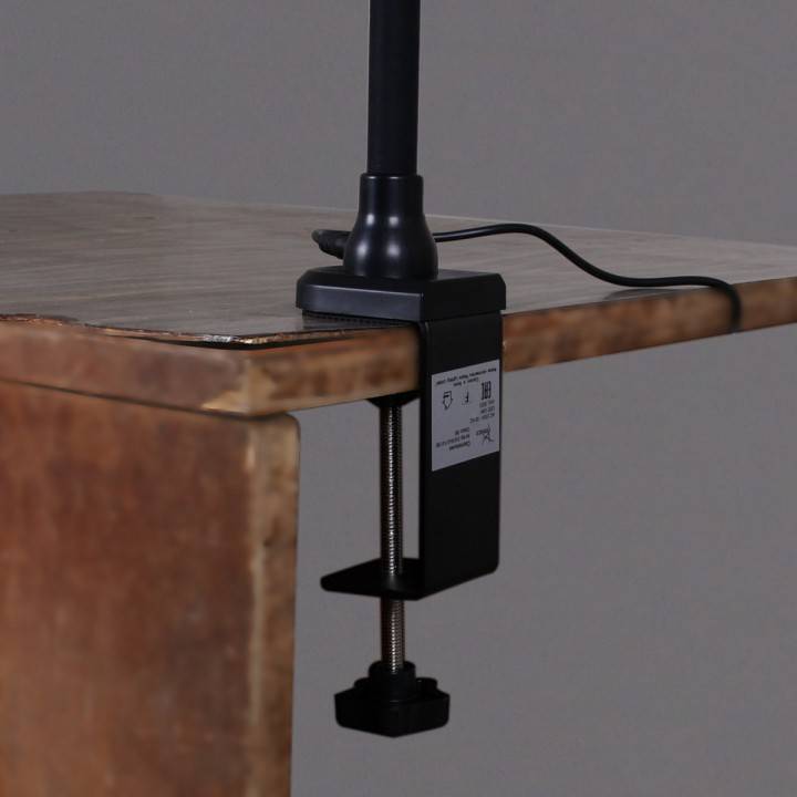 Настольная лампа офисная Reluce 01016-1 01016-0.7-01 BK