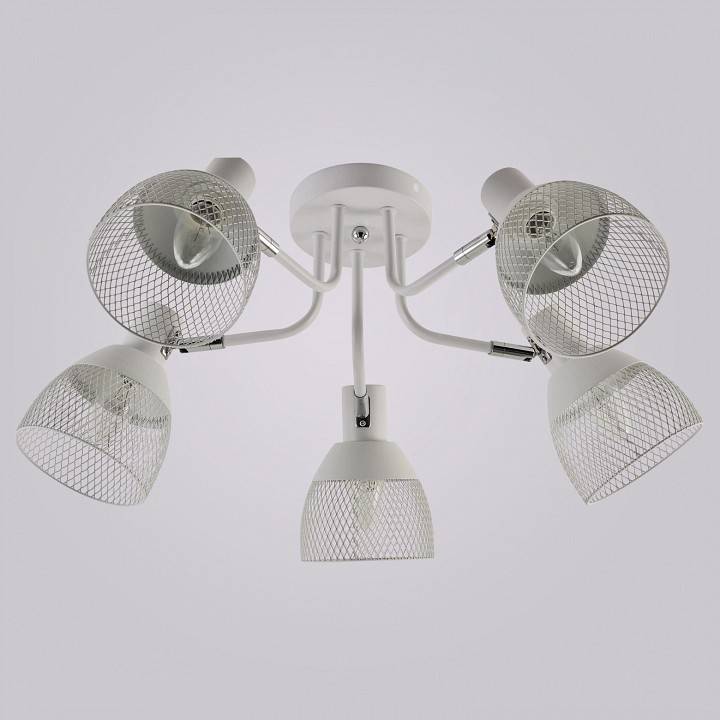 Потолочная люстра Reluce 01581-0.3-05 WH+CR